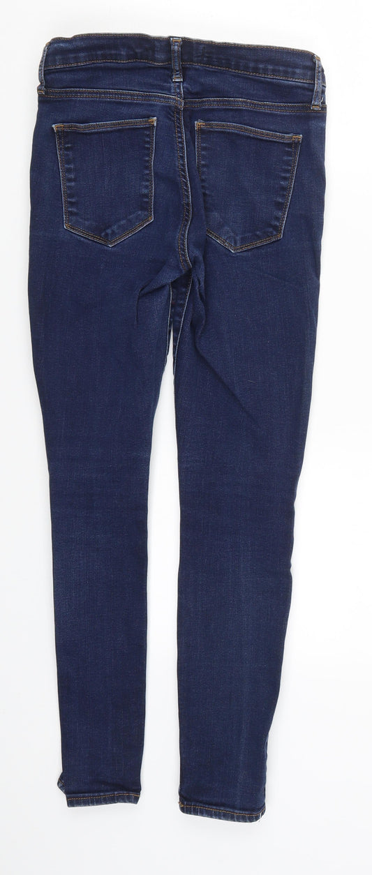 Gap Womens Blue Denim Skinny Jeans Size 26 in L25 in