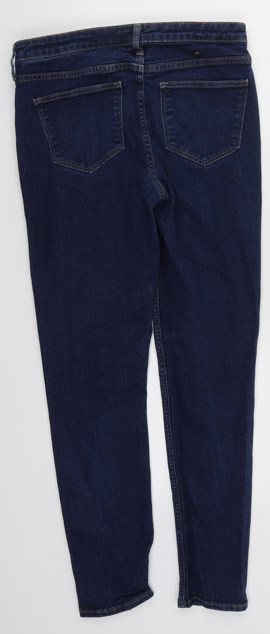H&M Womens Blue Denim Skinny Jeans Size 27 in L26 in