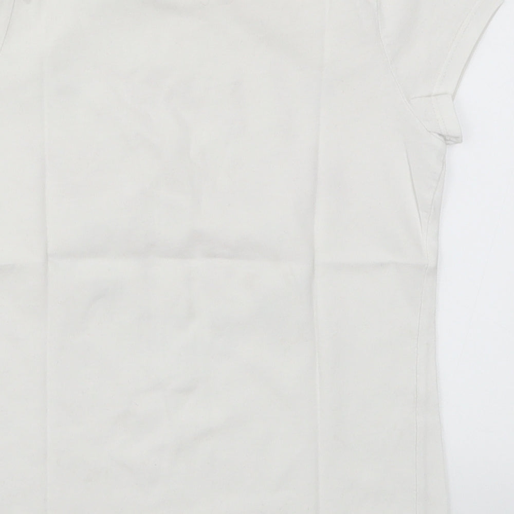 George Girls White Basic T-Shirt Size 7-8 Years - I Love New York City