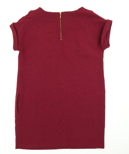 Papaya Womens Red A-Line Size 14