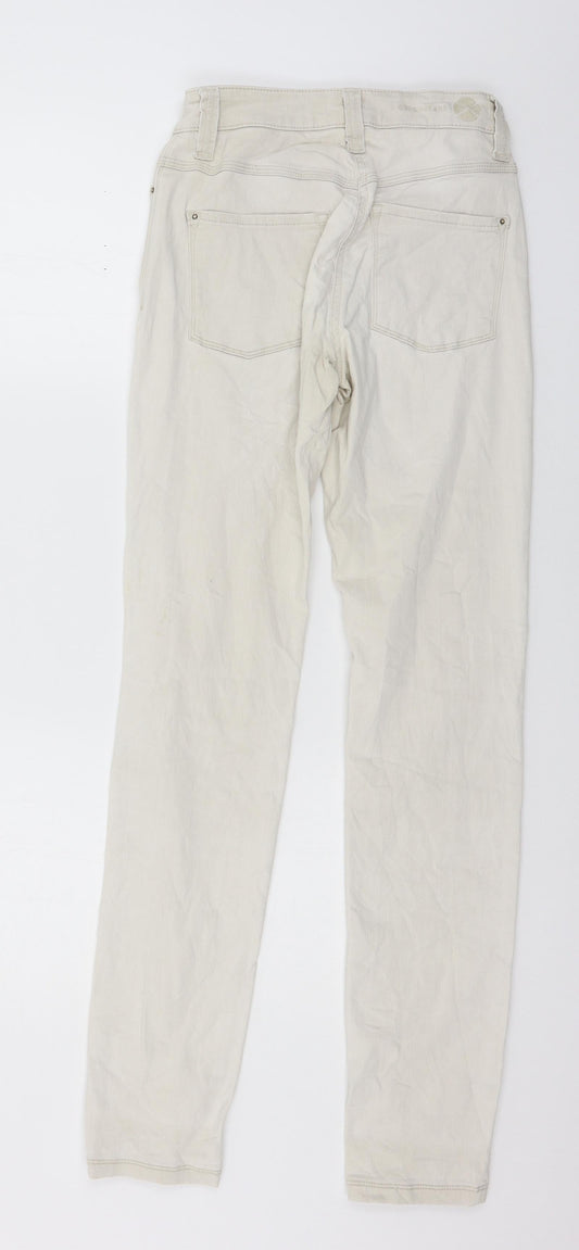 MAC Jeans Womens Beige Denim Skinny Jeans Size 28 in L31 in
