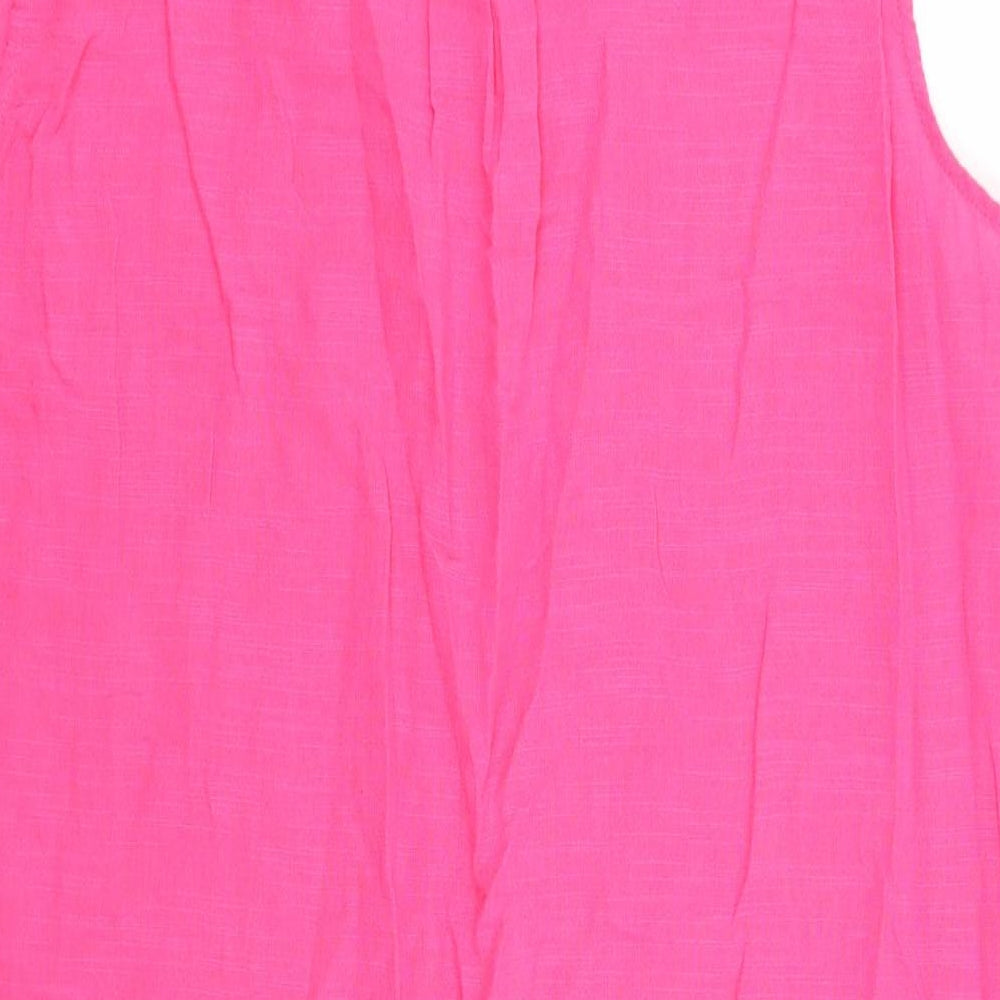M&S Womens Pink Fit & Flare Size 14