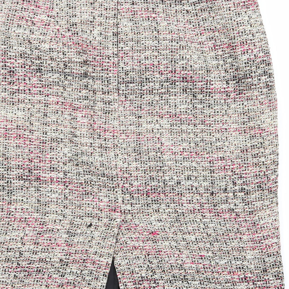 South Womens Multicoloured A-Line Skirt Size 14