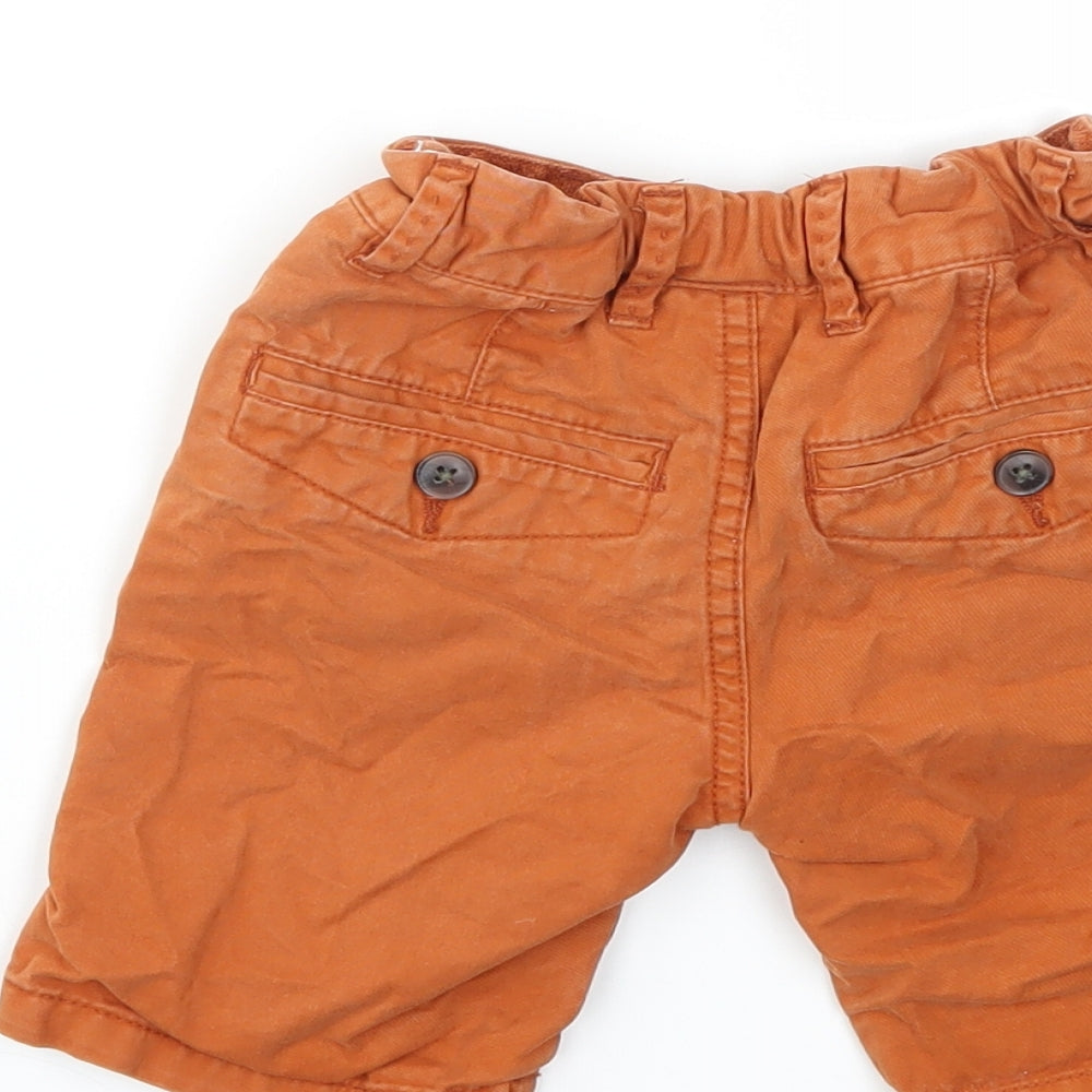 NEXT Boys Orange Chino Shorts Size 4 Years