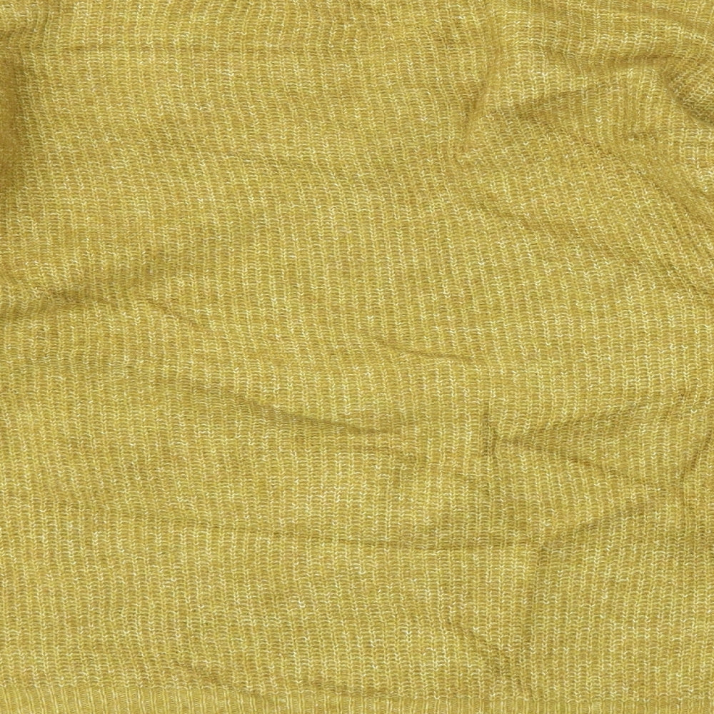M&S Womens Yellow Pullover Jumper Size L