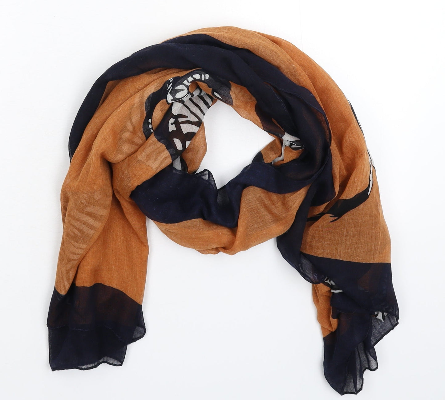 Preworn Womens Multicoloured Knit Scarf