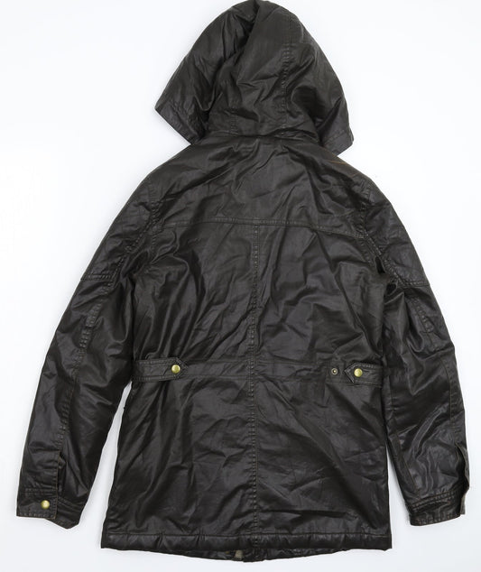 Marks and Spencer Womens Brown Jacket Coat Size 8