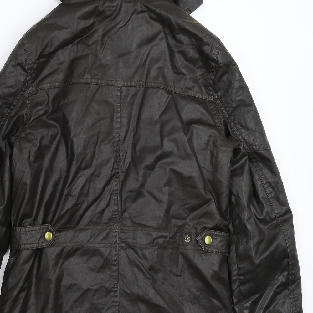 Marks and Spencer Womens Brown Jacket Coat Size 8