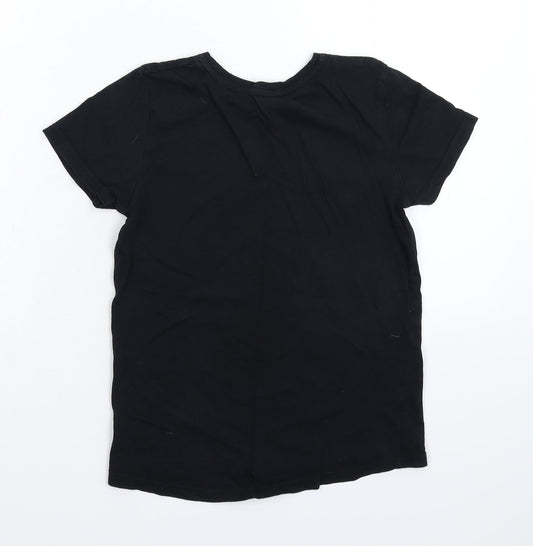 Primark Boys Black Basic T-Shirt Size S - Fortnite