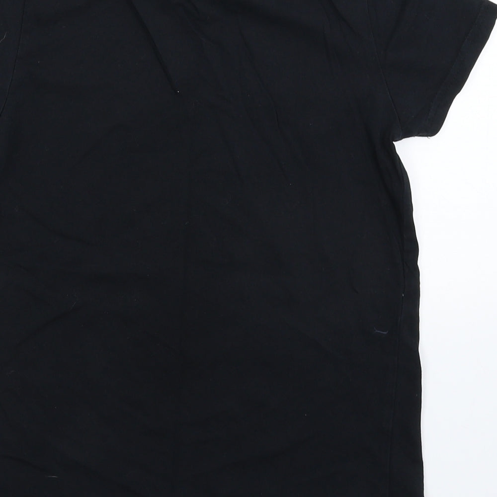 Primark Boys Black Basic T-Shirt Size S - Fortnite