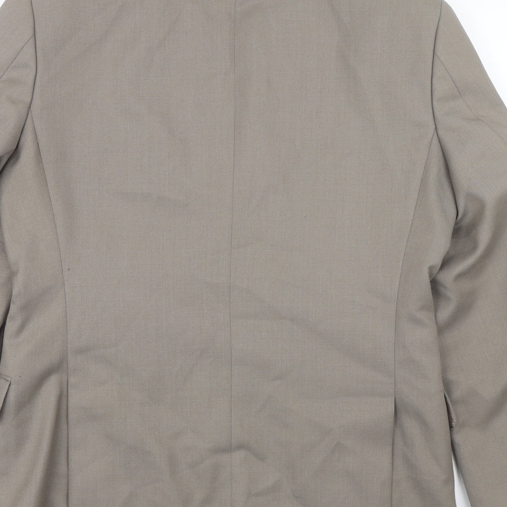 M&S Mens Brown Jacket Suit Size 36