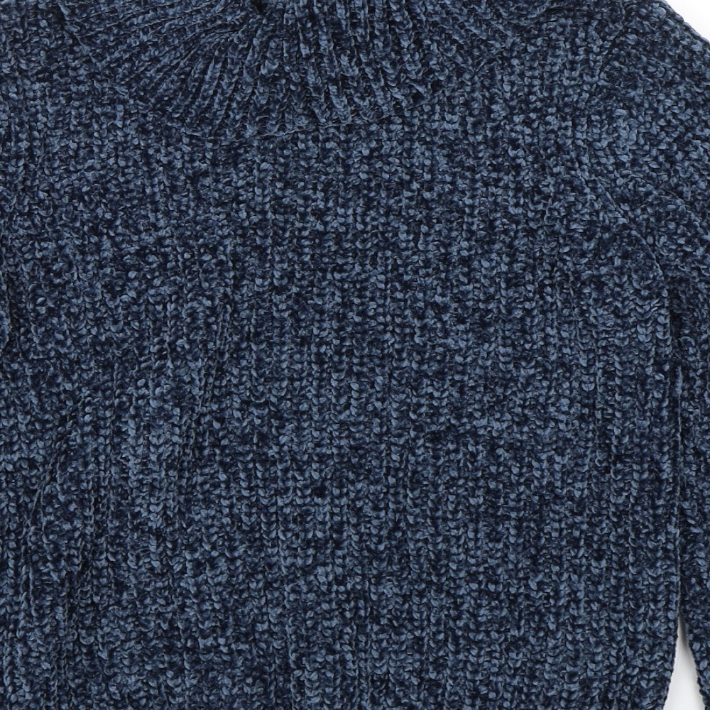 Nutmeg Womens Blue Pullover Jumper Size 8
