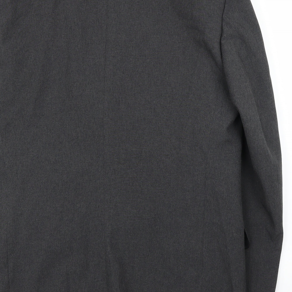 Canda Mens Grey Jacket Suit Jacket Size 46