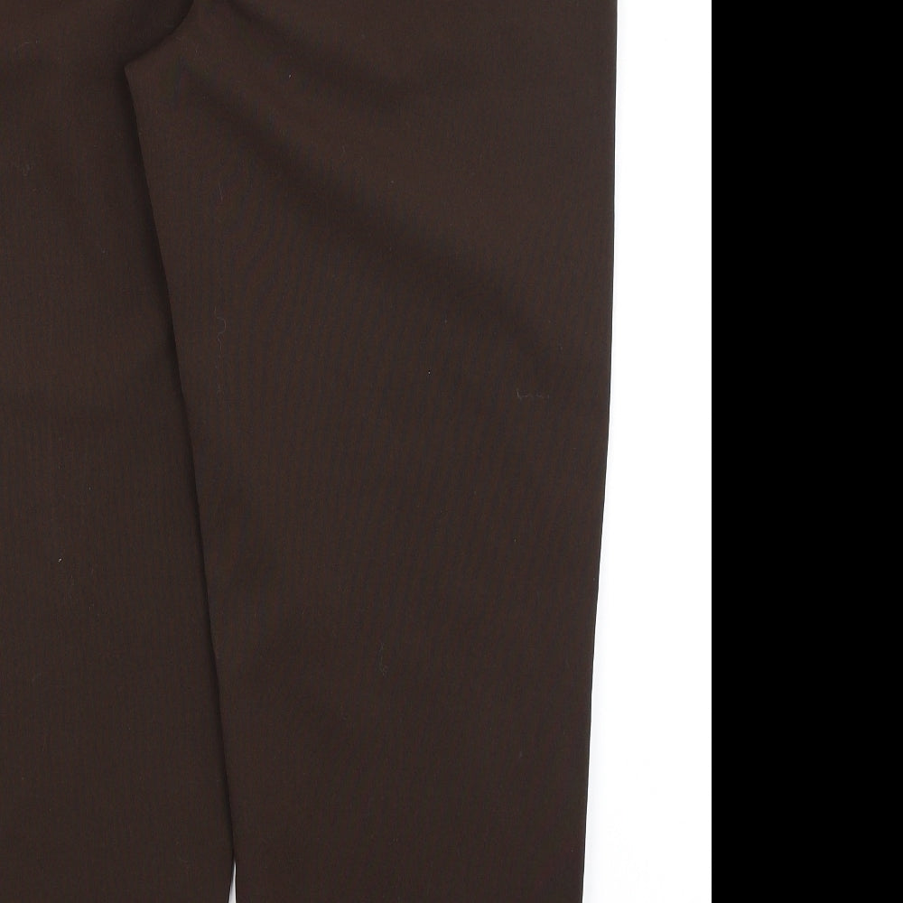 BM Womens Brown Trousers Size 16 L26 in