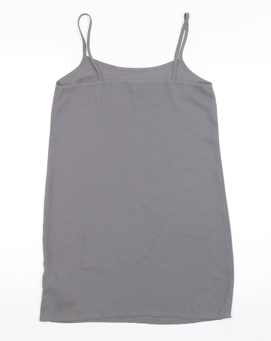 Topshop Womens Grey Camisole Tank Size 8
