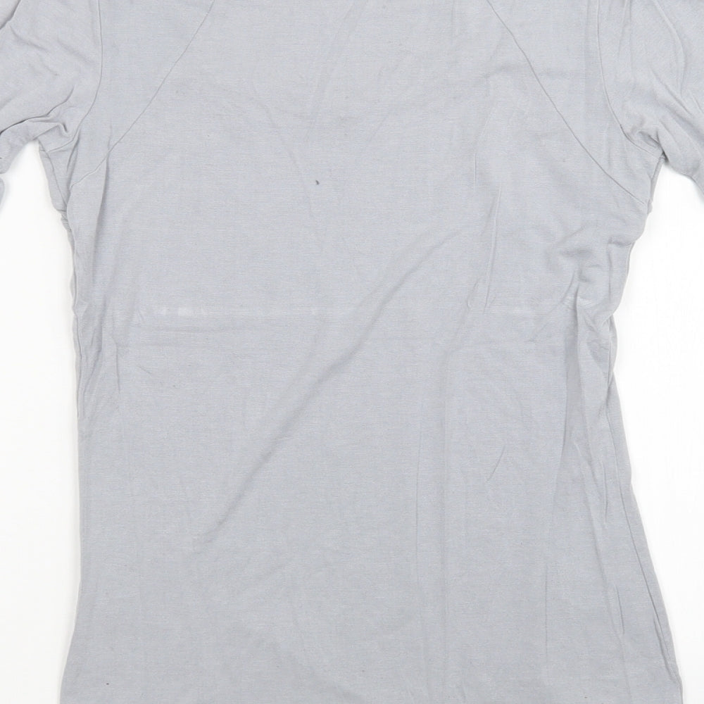 Preworn Womens Grey Basic T-Shirt Size S