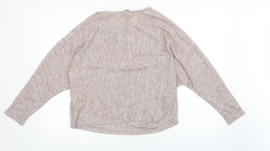 Primark Womens Brown Knit Pullover Sweatshirt Size XS