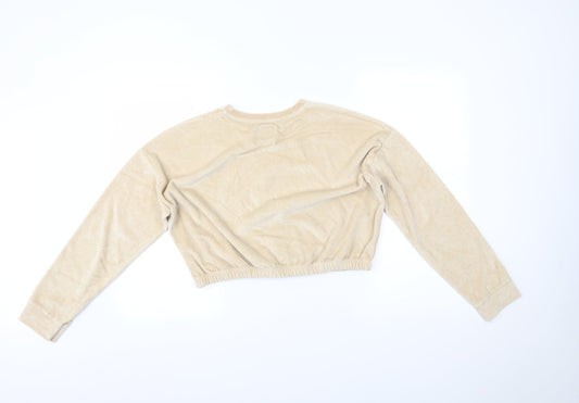 George Girls Beige Top Pyjama Top Size 13-14 Years - CHRISTMAS