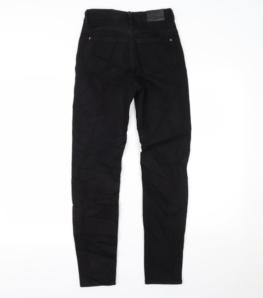 Marks and Spencer Womens Black Denim Skinny Jeans Size 6 L26 in