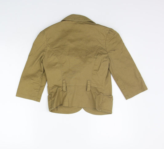 Speechless Womens Beige Jacket Blazer Size S