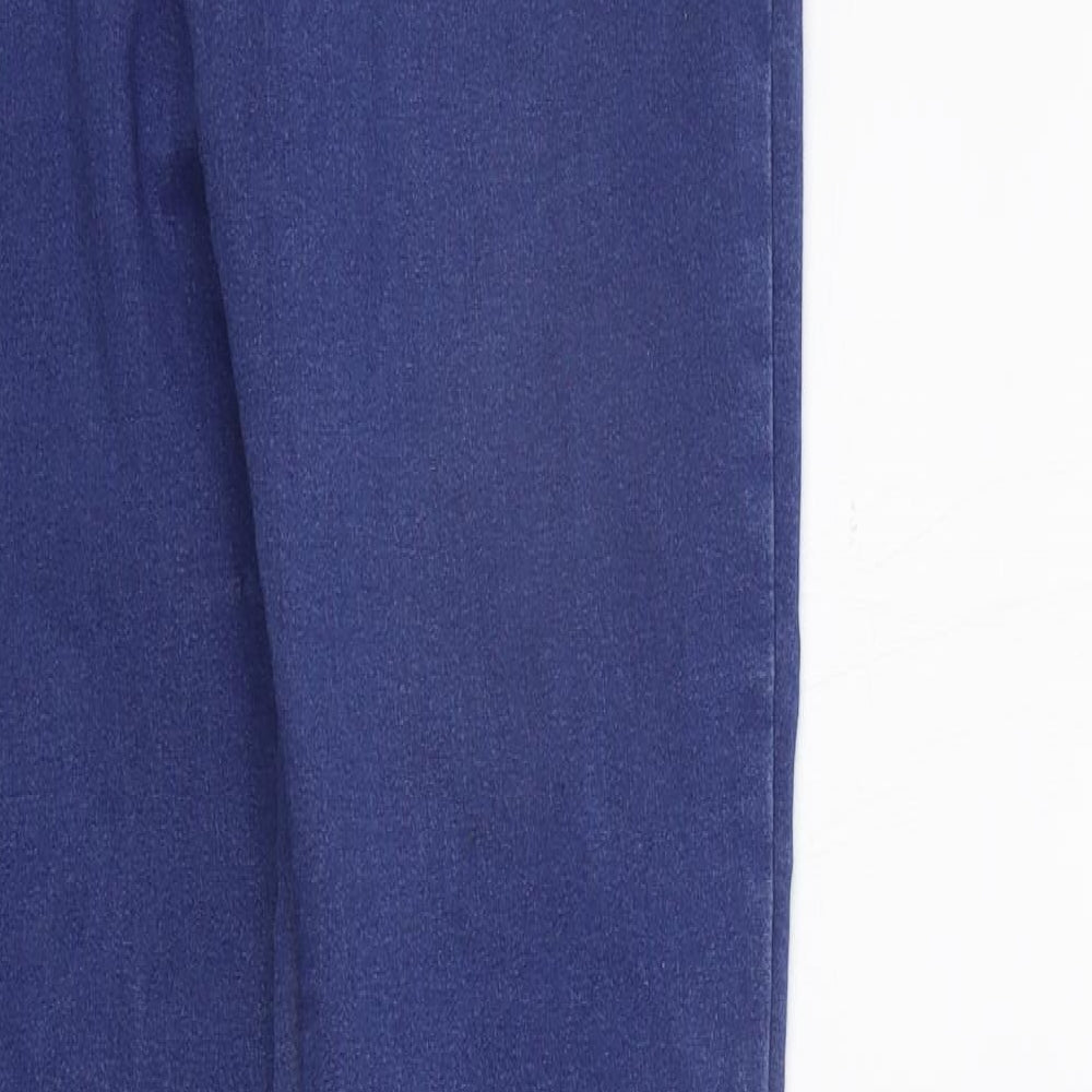 deniem co Womens Blue Straight Jeans Size 8 L32 in