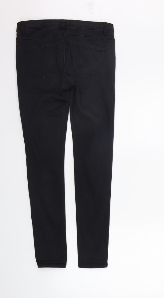 deniem co Womens Black Jegging Jeans Size 10 L29 in