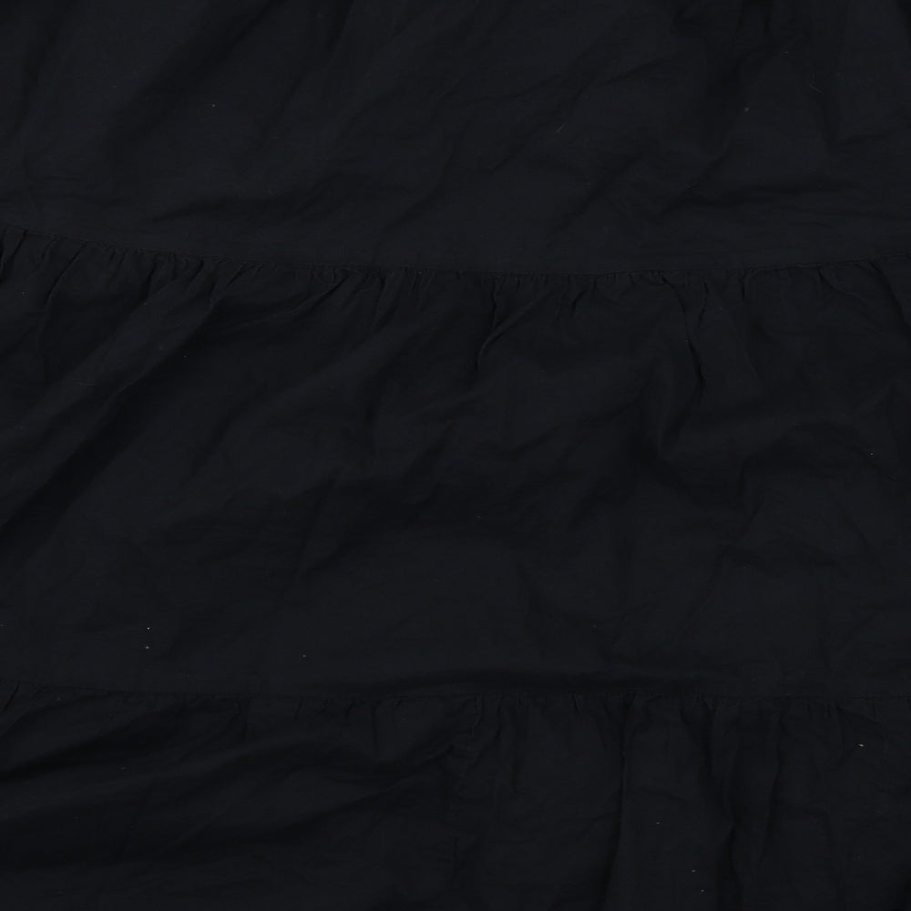 ELVI Womens Black A-Line Skirt Size 34 in