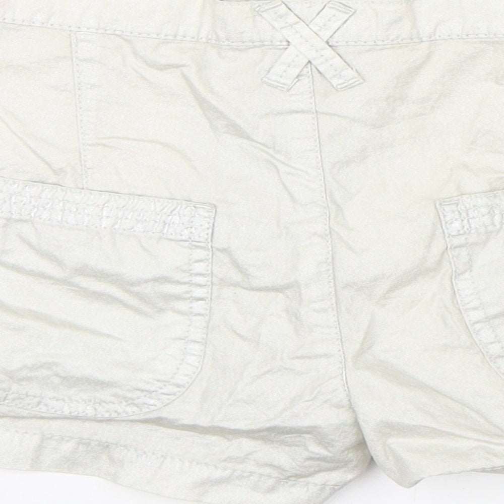 George Womens Grey Hot Pants Shorts Size 4