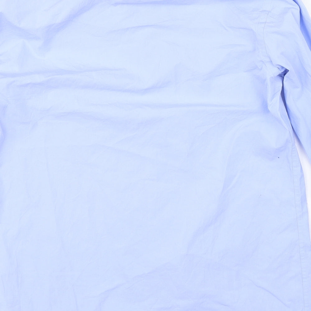 Debenhams Mens Blue Dress Shirt Size 15.5