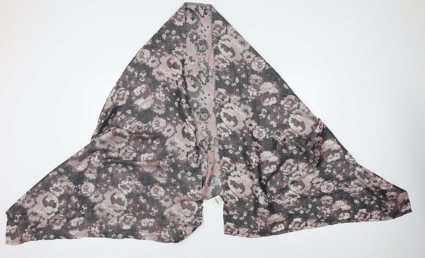 bonmarche Womens Pink Floral Shawl/Wrap