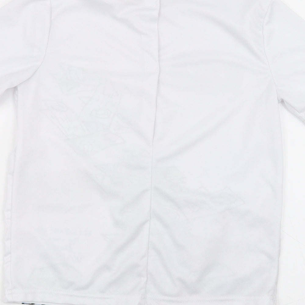 George Boys White Basic T-Shirt Size 9-10 Years