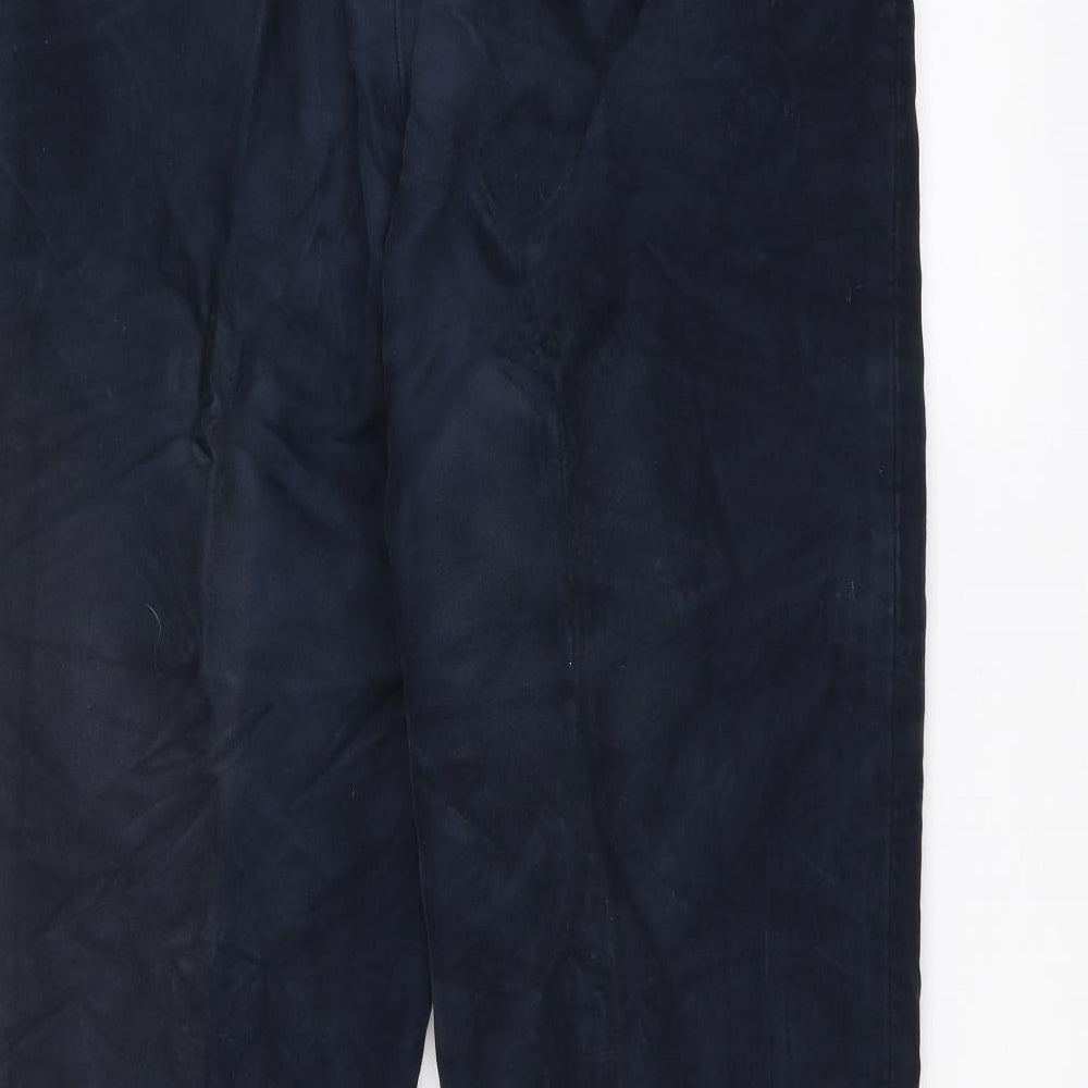 Preworn Womens Blue Trousers Size 32 in L30 in