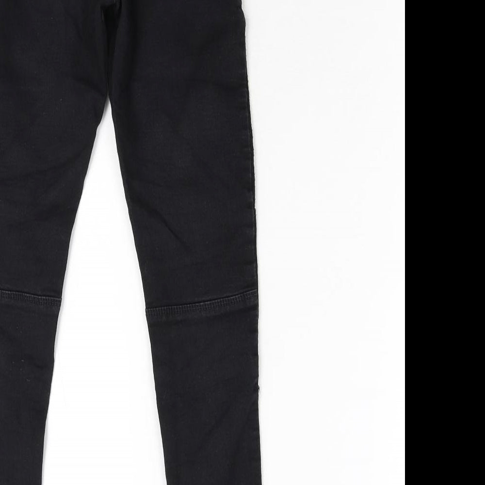 Destination Girls Black Denim Skinny Jeans Size 11 Years
