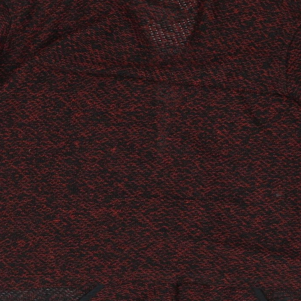 M&S Womens Red Cardigan Jumper Size 16