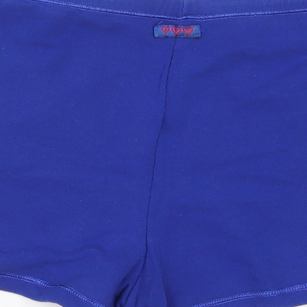 Preworn Womens Blue Hot Pants Shorts Size 12 - Loungewear