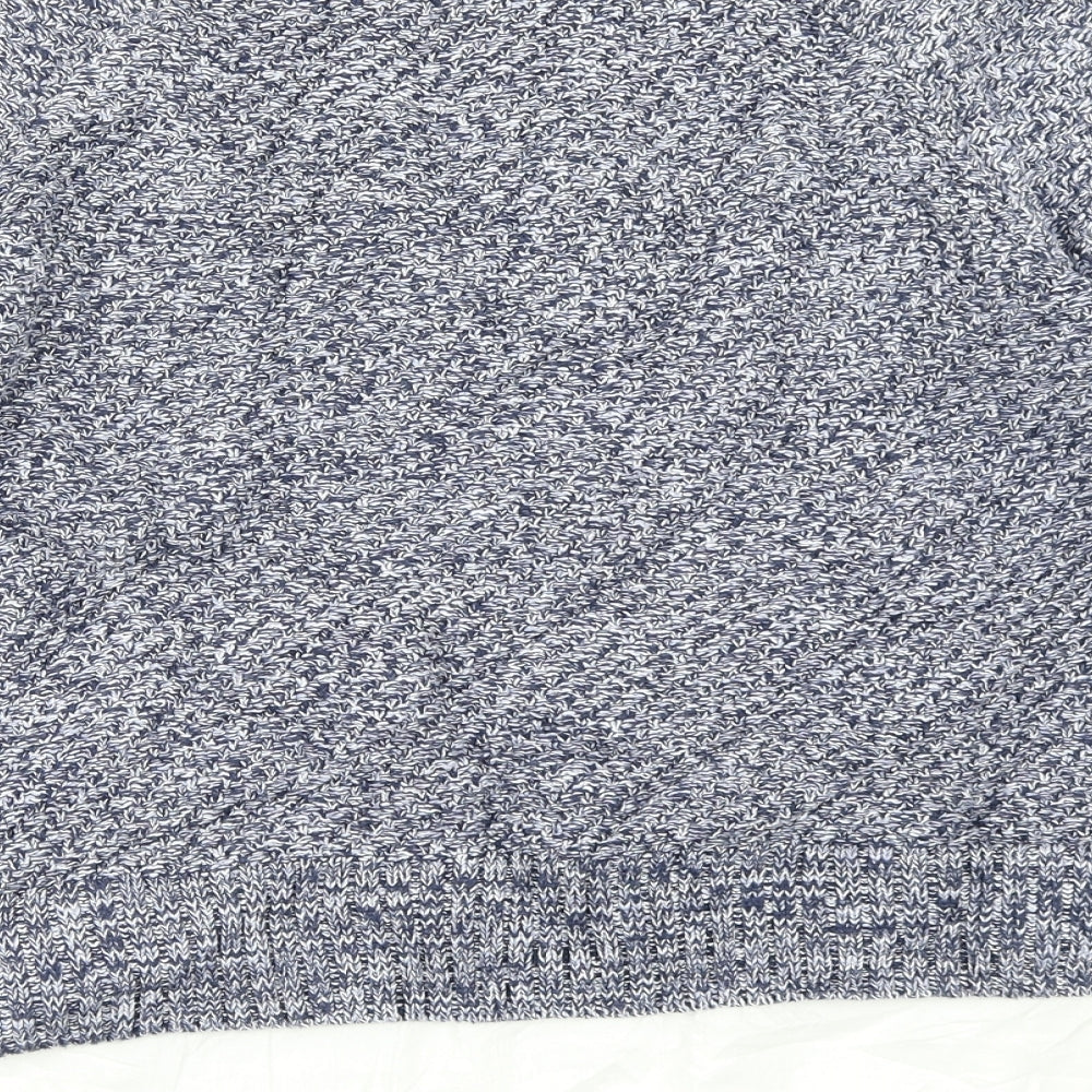 TU Womens Blue Knit Pullover Jumper Size 14