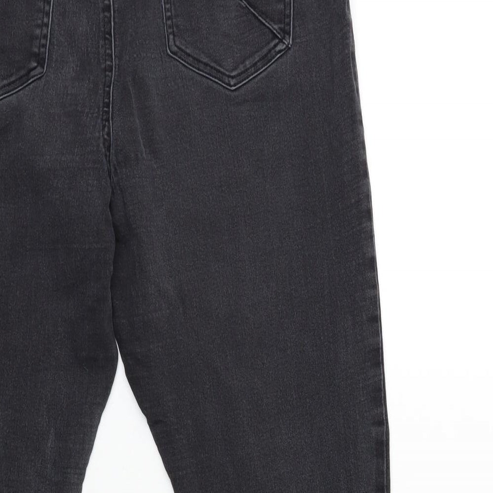 Soon Womens Grey Denim Jegging Jeans Size 16 L28 in