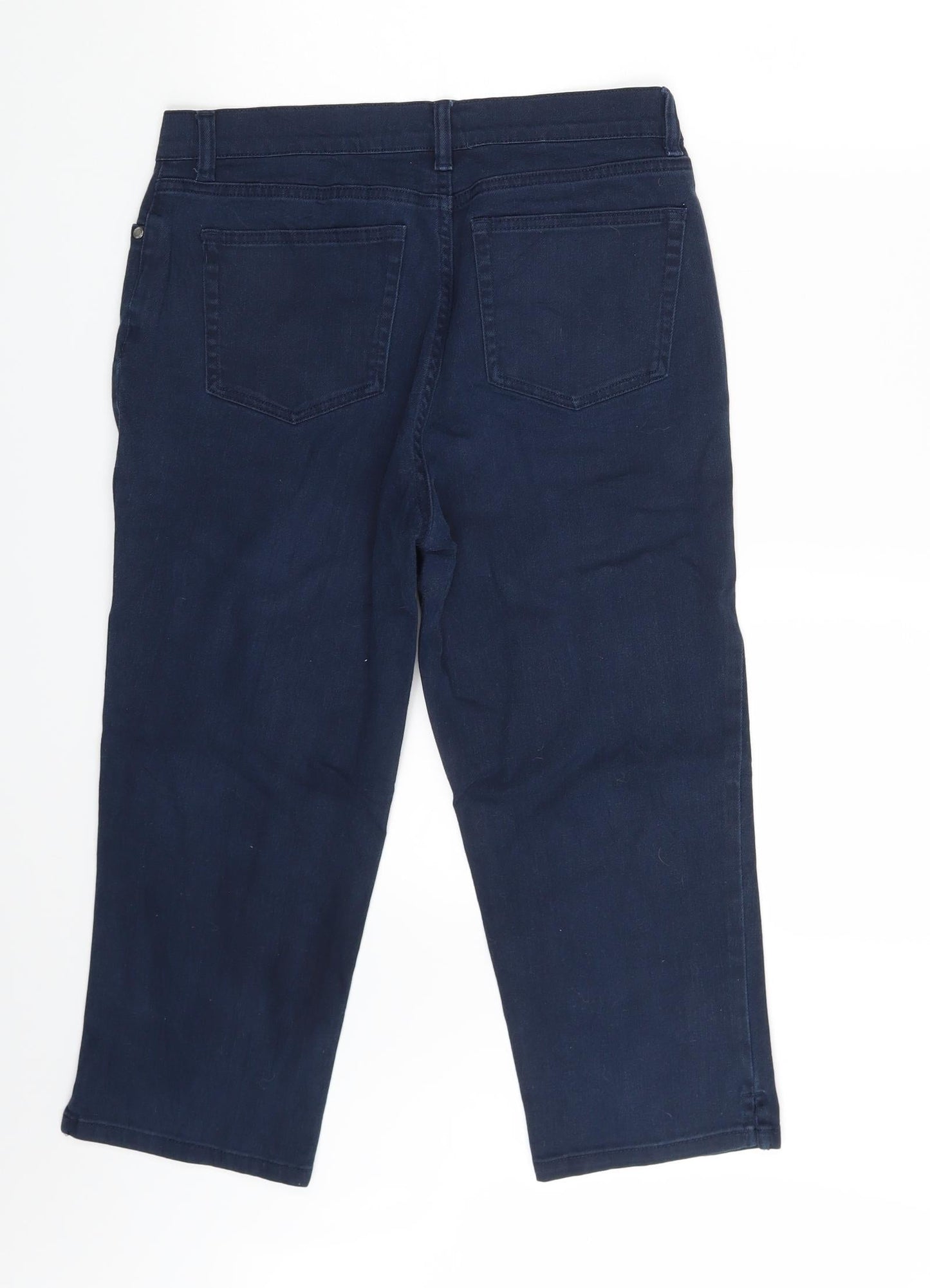 Chaps Womens Blue  Denim Cut-Off Shorts Size 6