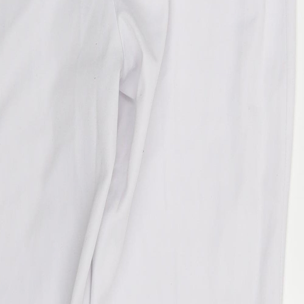 Preworn Womens White Dress Pants Trousers Size 10 L28 in