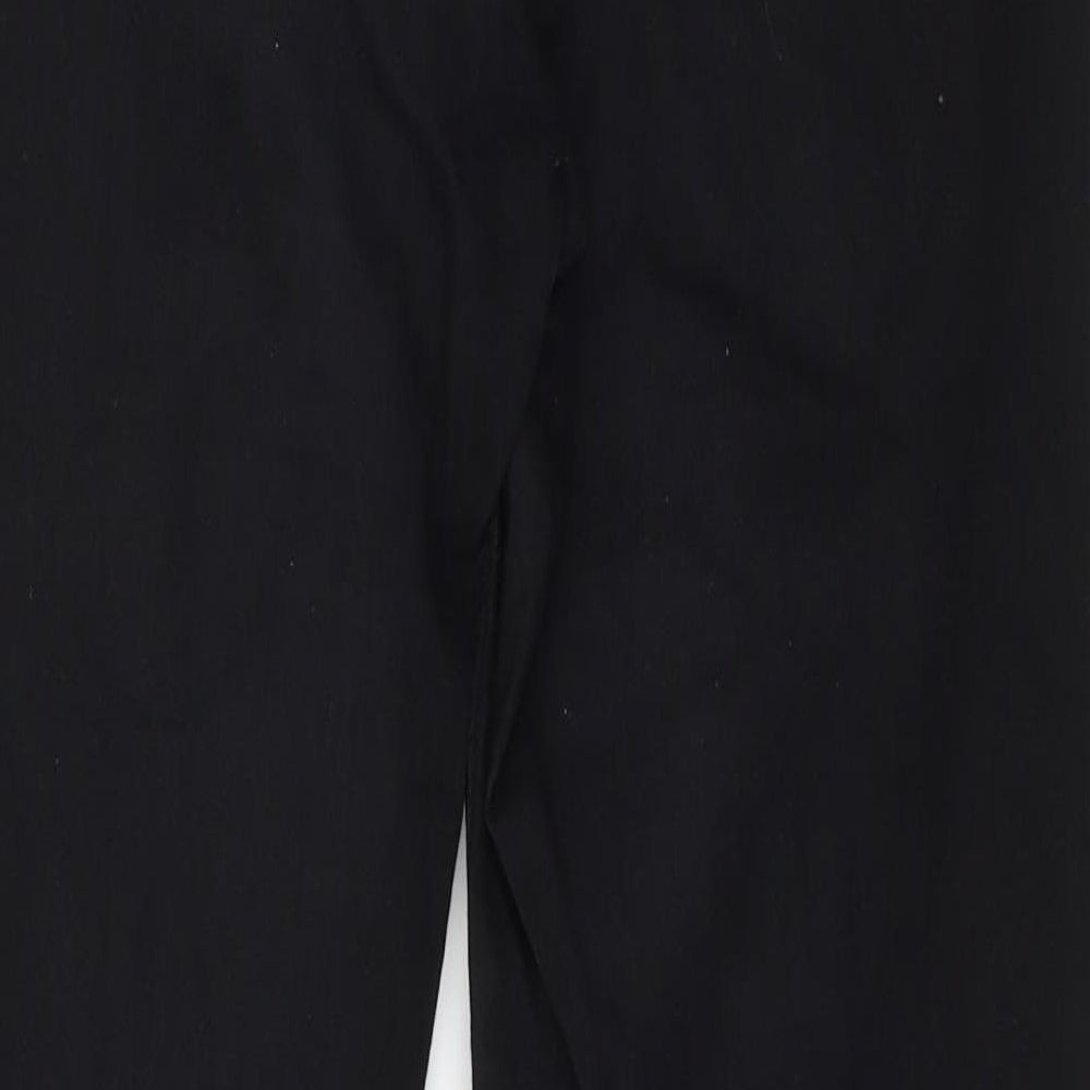 Preworn Womens Black Denim Skinny Jeans Size 30 in L28 in