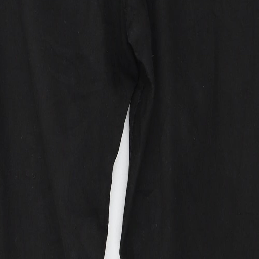 Bershka Womens Black Denim Skinny Jeans Size 8 L26 in