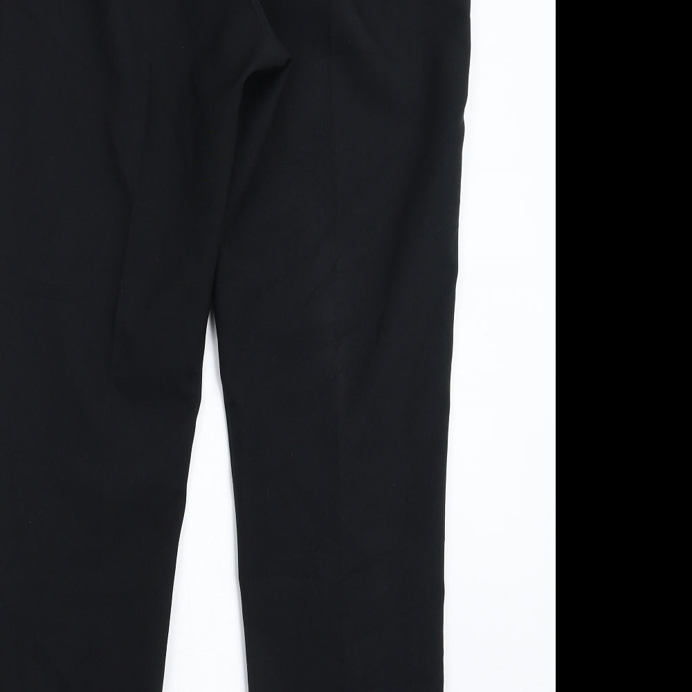 ASOS Womens Black Dress Pants Trousers Size 12 L28 in