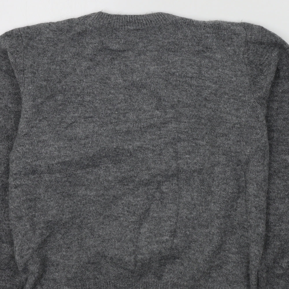 H&M Womens Grey Pullover Jumper Size S