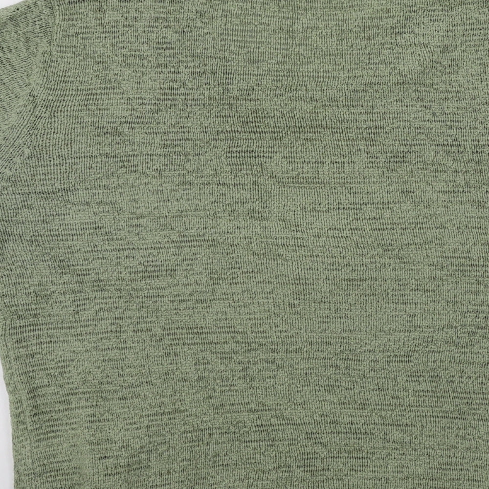 BM Womens Green Pullover Jumper Size M