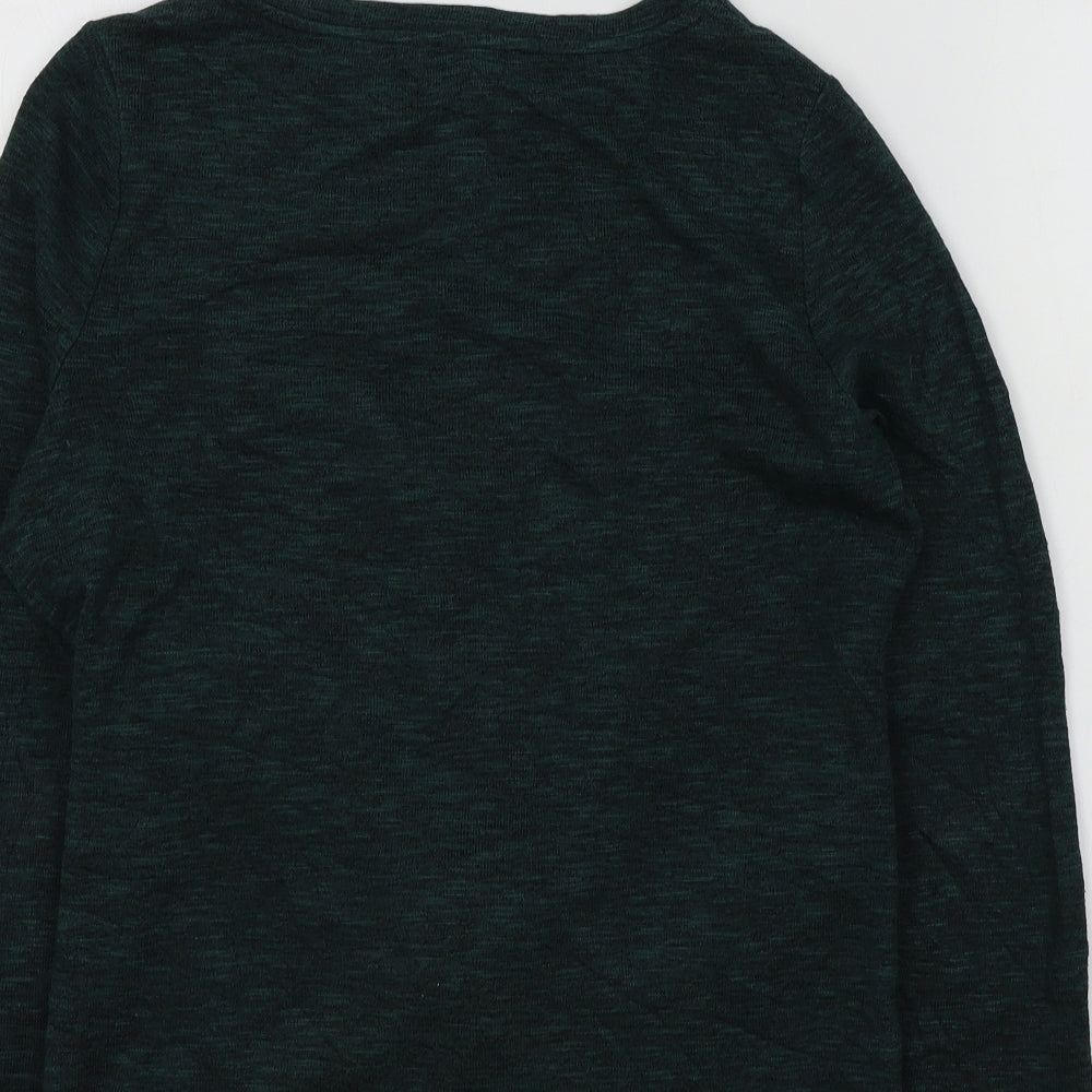 New Look Womens Green Pullover Jumper Size 12