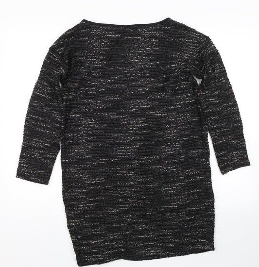 NEXT Womens Black Jumper Dress Size 8