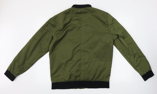 Smog Womens Green Jacket Coat Size L