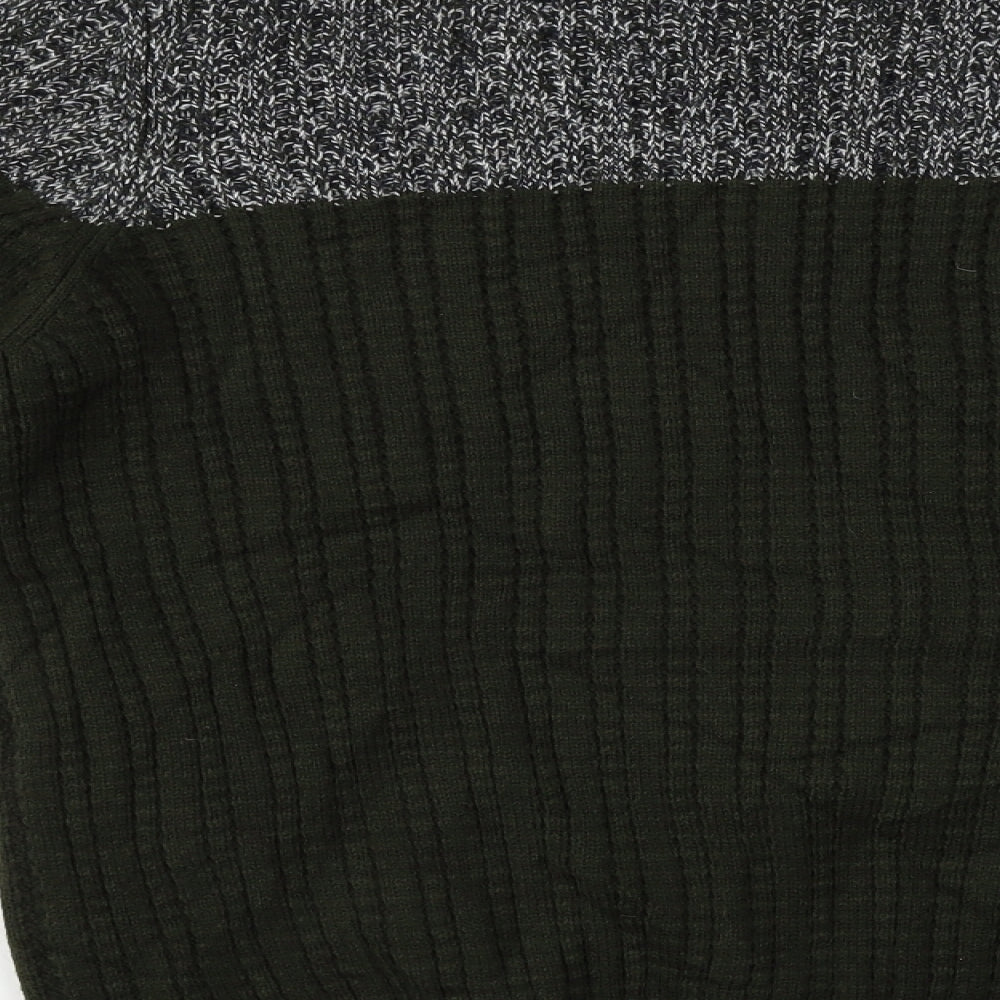 George Mens Green Pullover Jumper Size L