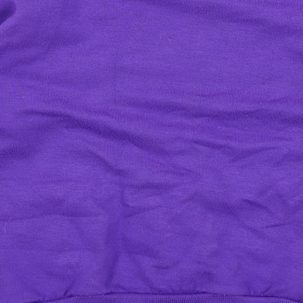 Brigade Girls Purple Pullover Jumper Size 8-9 Years - Quinton Primary