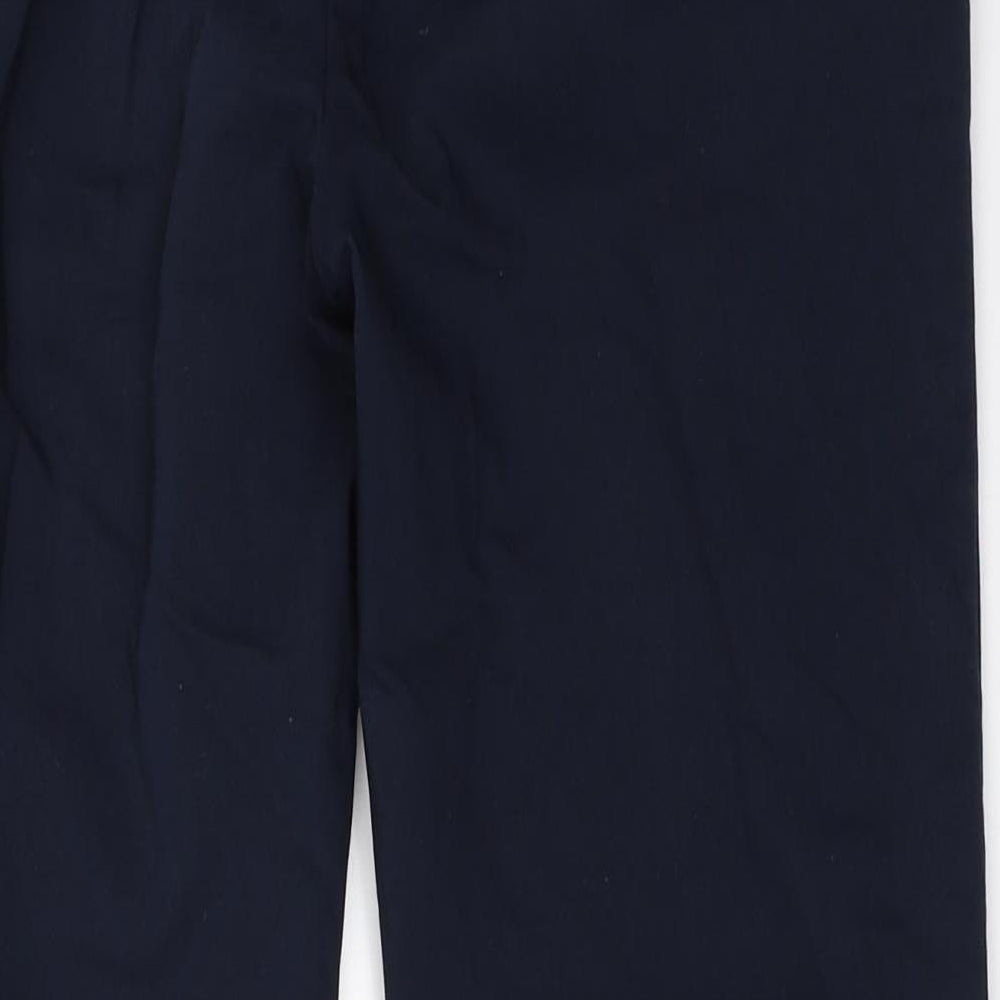 H&M Womens Blue Capri Trousers Size 36 L25 in